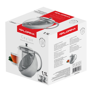 Dzbanek z zaparzaczem Florina Ceylon 1100 ml