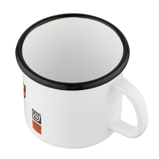 Kubek emaliowany Emalia Polska Pleszew Tulip 9 cm 550 ml