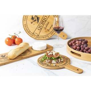 Deska do serów bambusowa Florina Fromage 40 x 30 x 1 cm