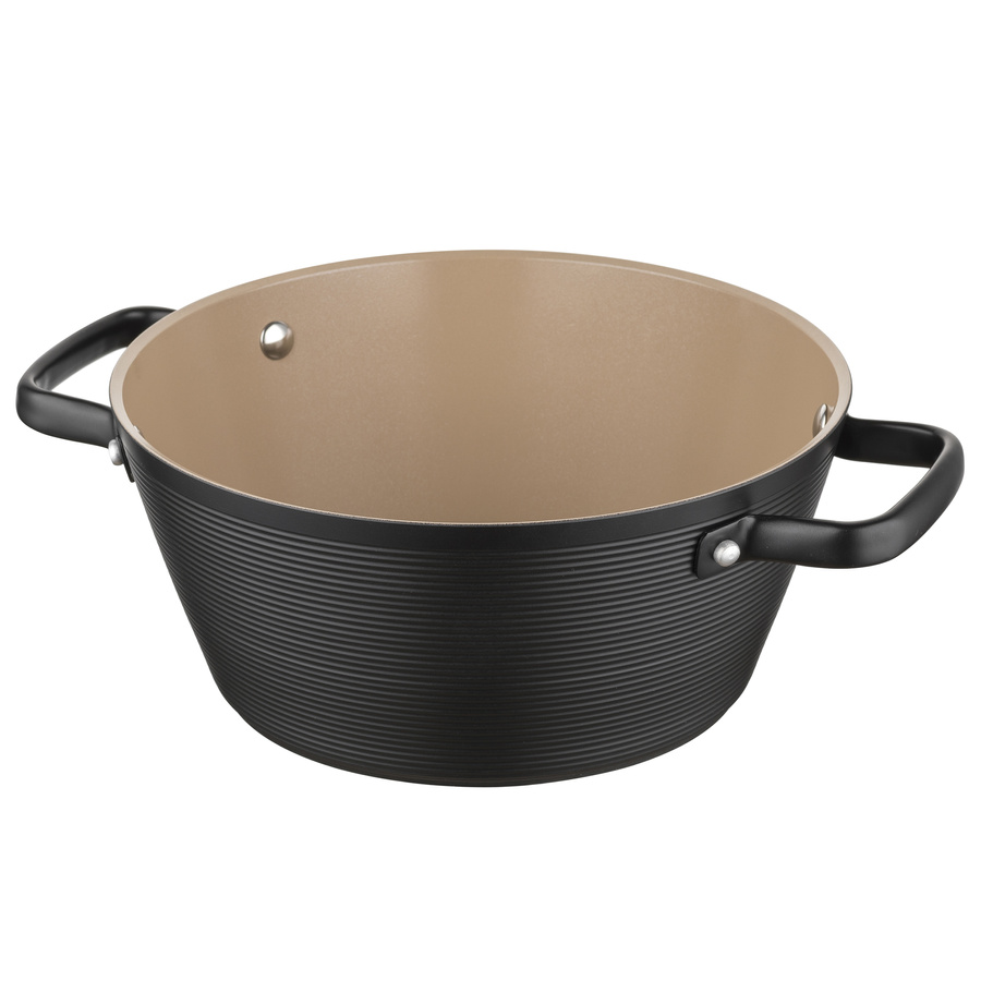 Garnek aluminiowy Carina Black by Mateusz Gessler 24 cm