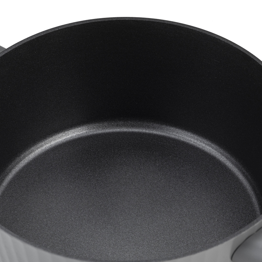 Garnek aluminiowy z pokrywką Florina Serrano 28 cm 6,1 l