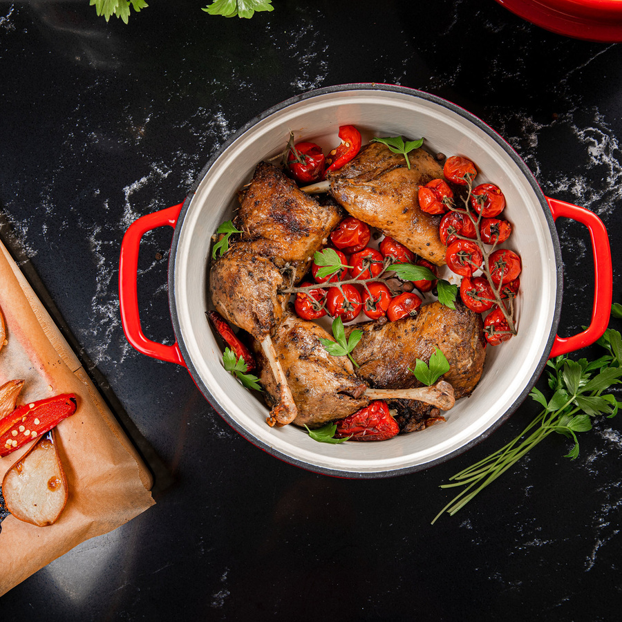 Garnek żeliwny Florina Hierro by Mateusz Gessler 24 cm 3,5 l