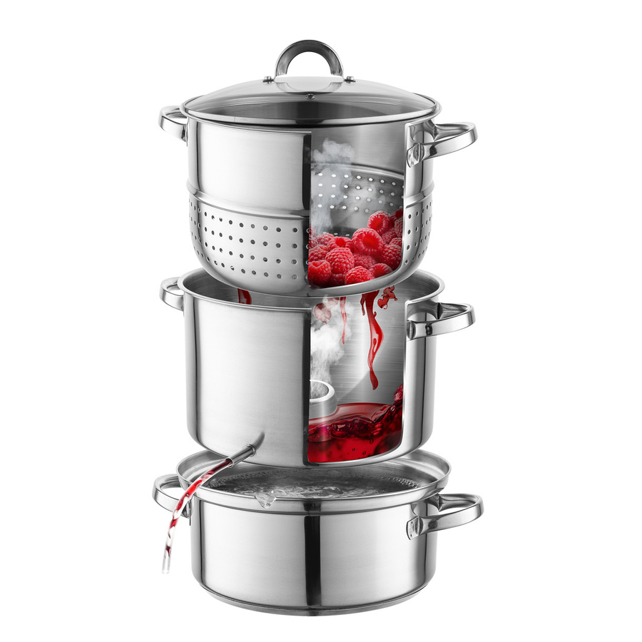 Sokownik na indukcję Florina 7 l z drylownicą