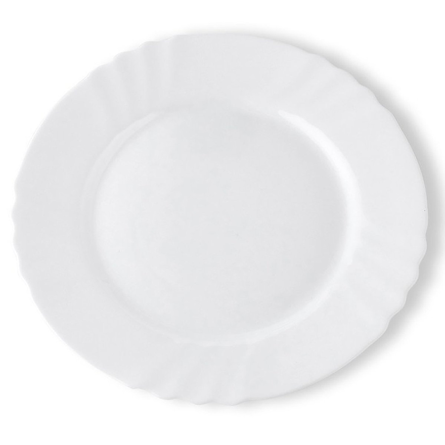 Talerze obiadowe Bormioli Rocco Ebro 18 elementów oraz komplet szklanek do soków Bormioli Rocco Glit 300 ml