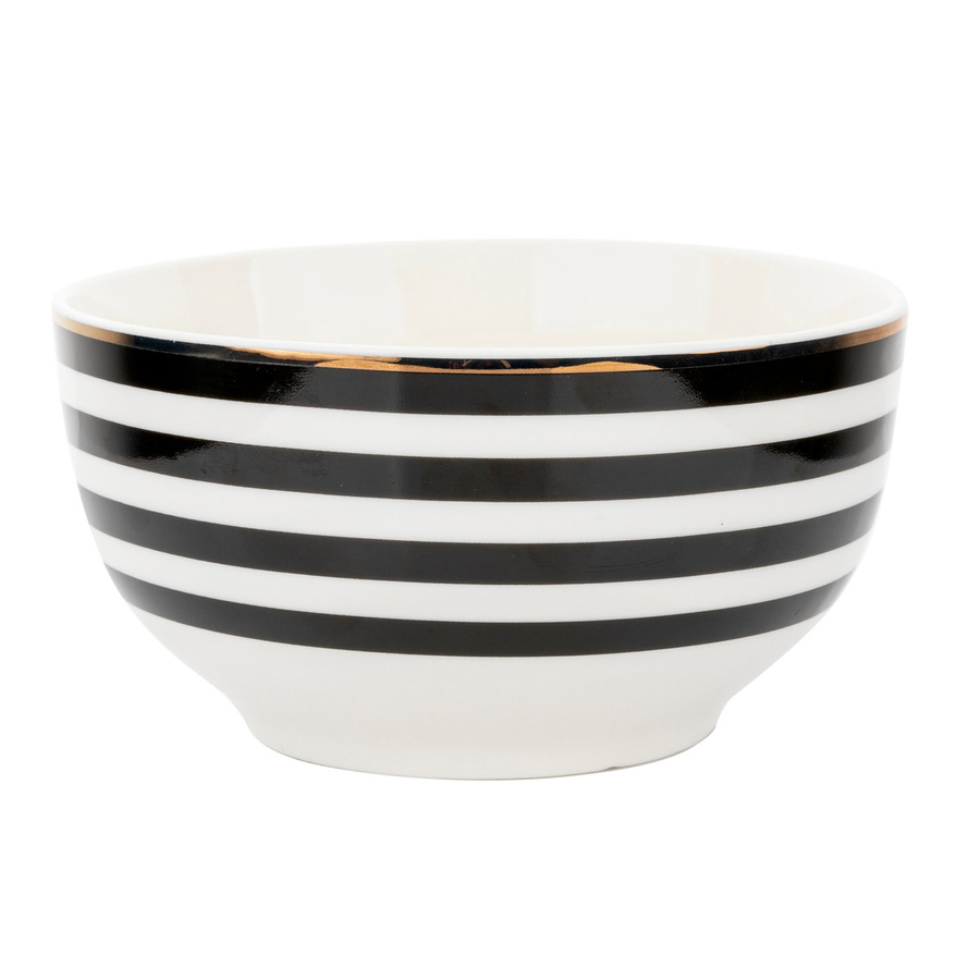 Salaterka porcelanowa Florina Winter Glam Stripes 13 cm