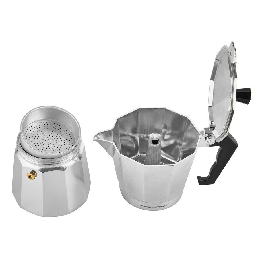 Kawiarka aluminiowa do espresso Florina Grande na 6 filiżanek