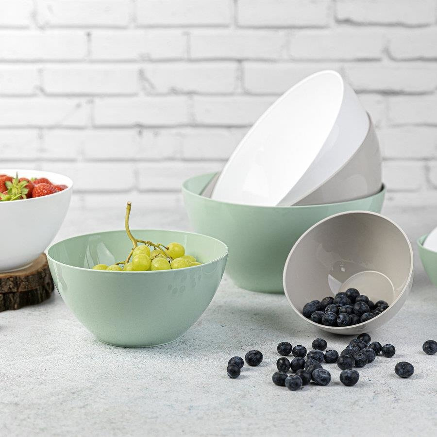 Miska kuchenna plastikowa Praktyczna Capri szara 5,2 l