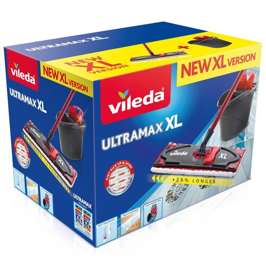 Vileda zestaw UltraMax XL mop i wiaderko