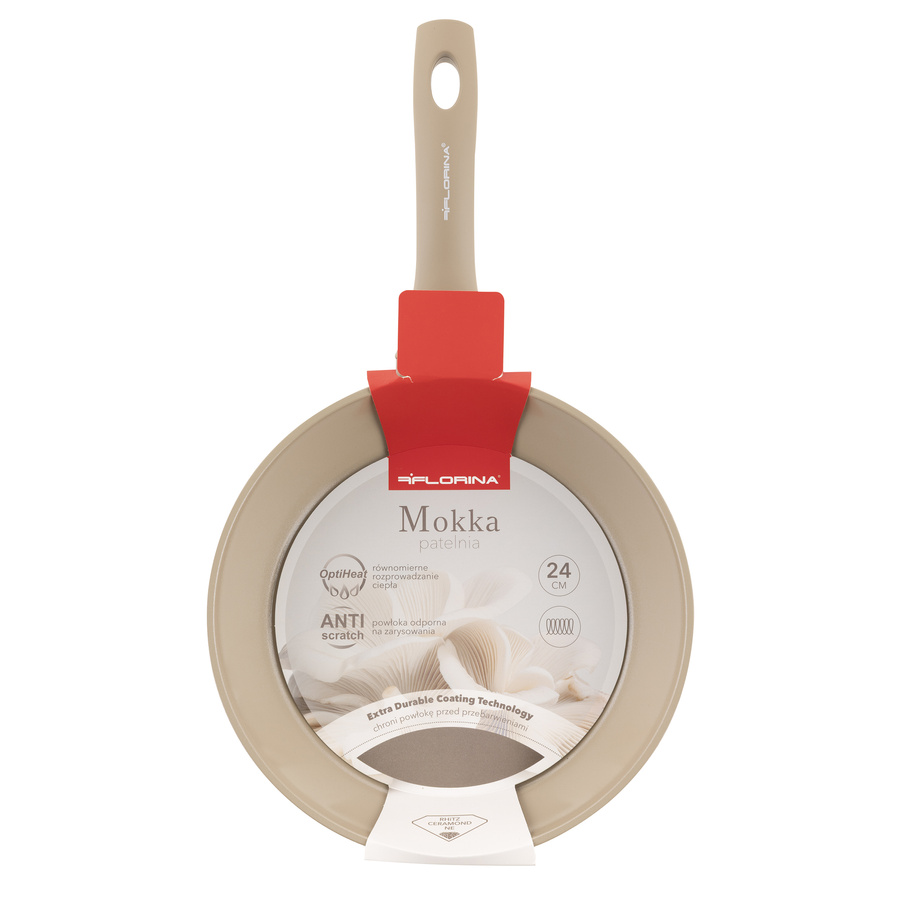 Patelnia aluminiowa Florina Mokka 24 cm