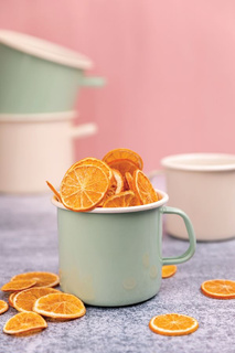 Kubek emaliowany Emalia Polska Pleszew Forte wylewka zielony 12 cm 1l