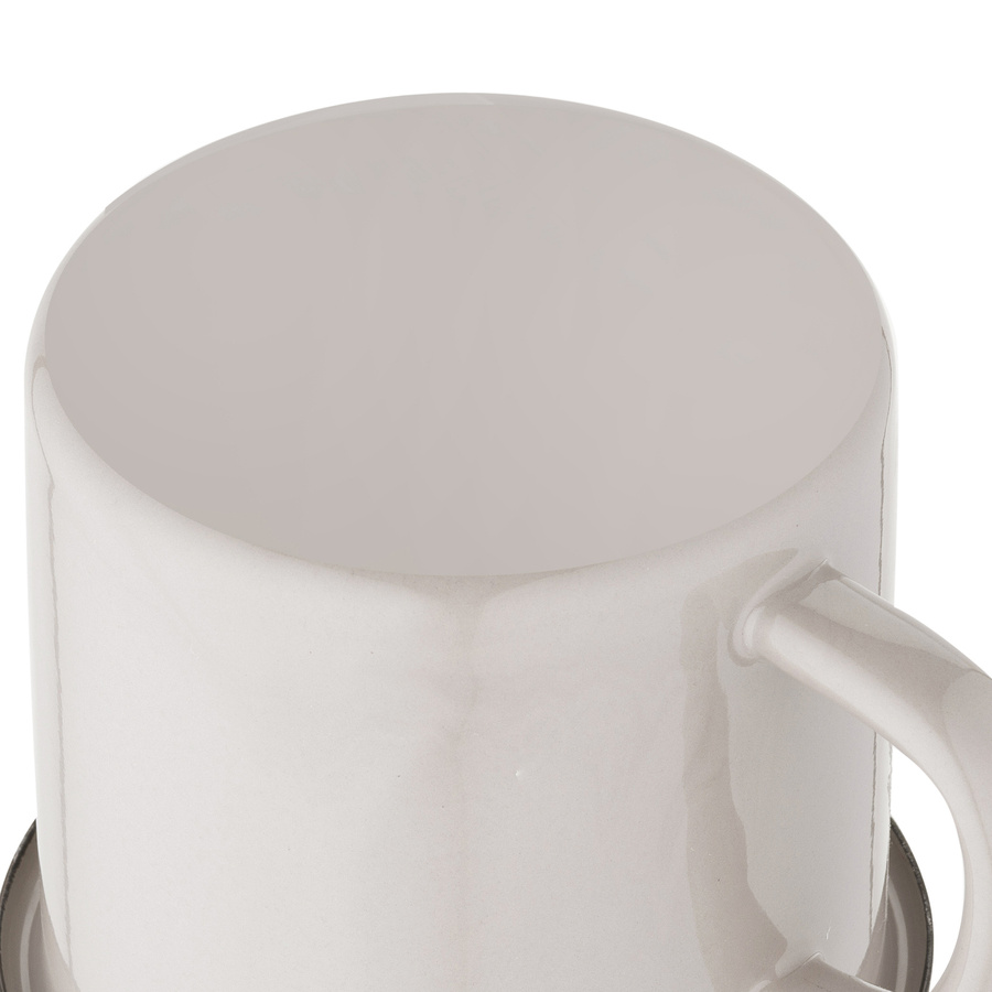 Kubek emaliowany Emalia Polska Pleszew Bruna 10 cm 740 ml