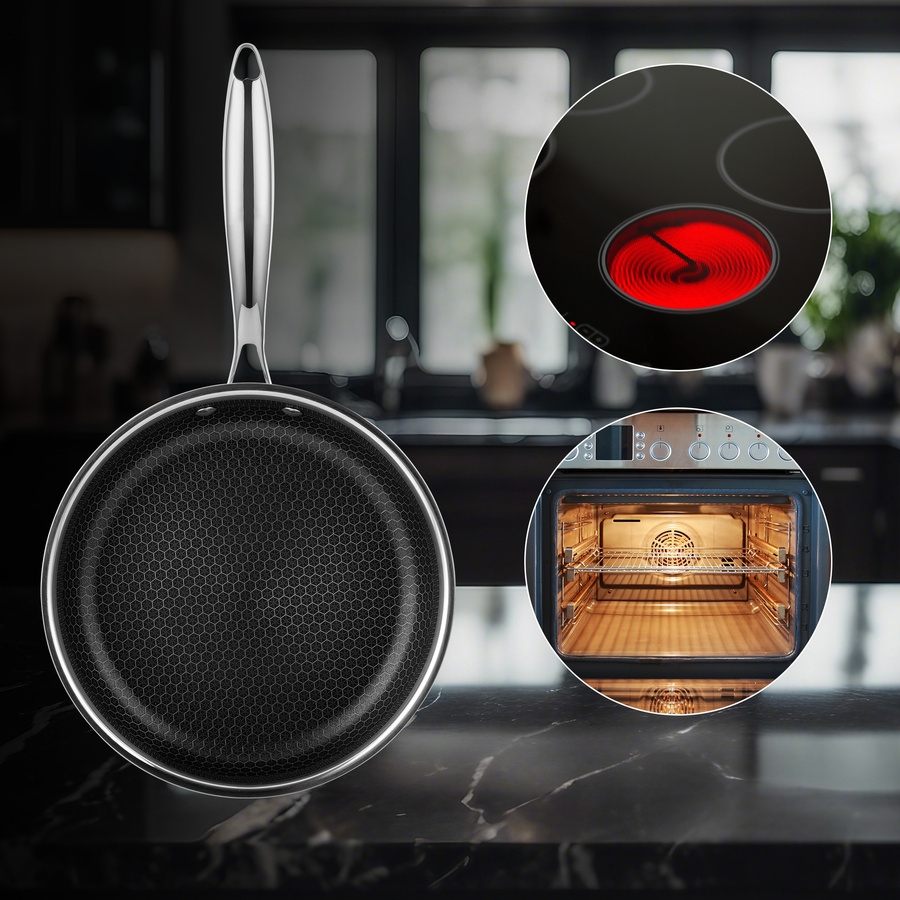 Patelnia nierdzewna Florina Le Gourment 20 cm