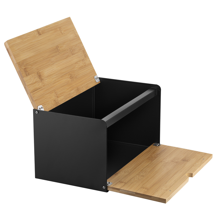 Chlebak Florina Brusto 35,5x21,5x19,5 cm czarny