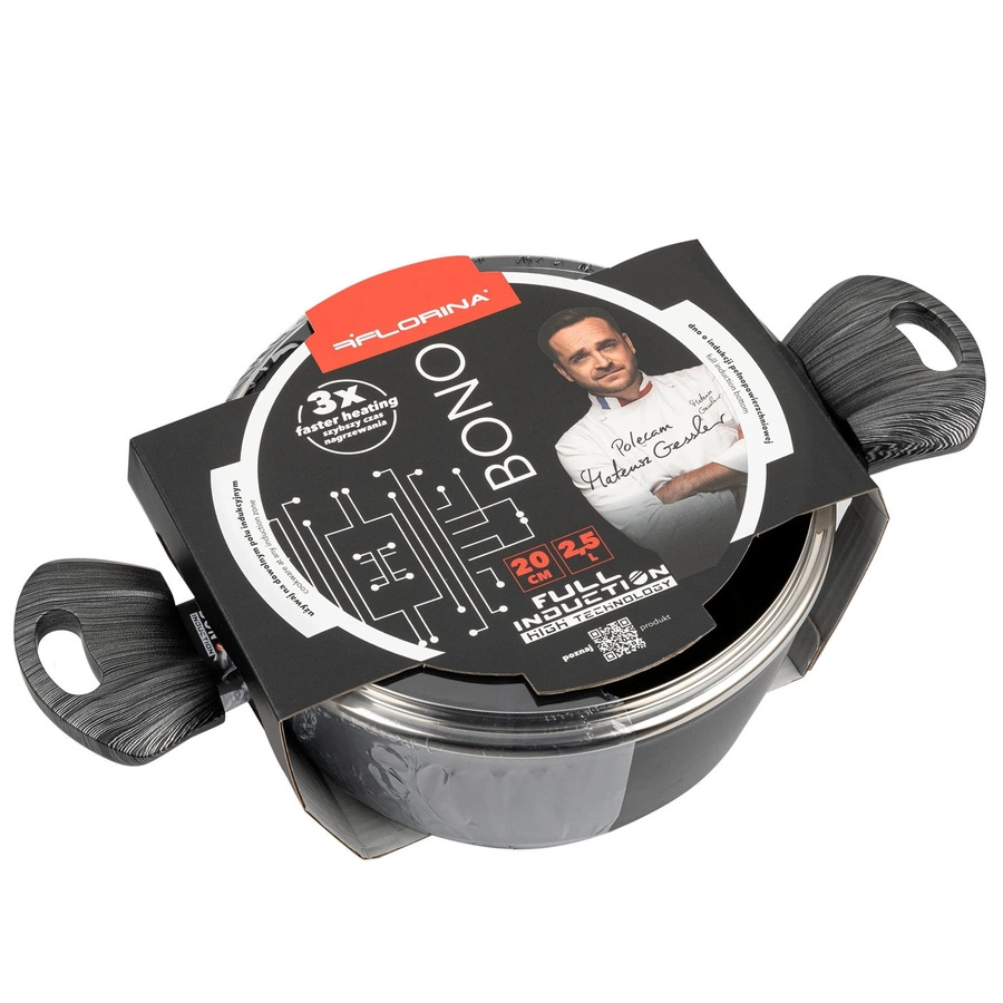 Garnek nieprzywierający Florina Bono by Mateusz Gessler 20 cm 2,5 l