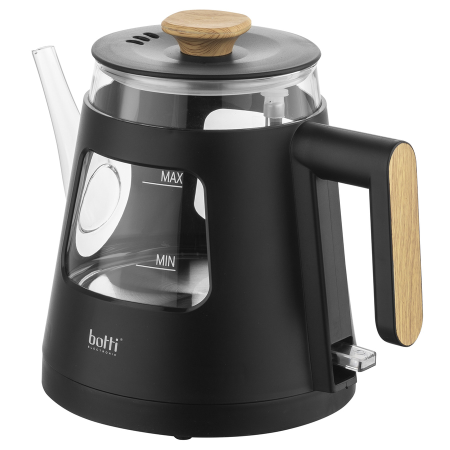 Czajnik elektryczny Botti Electronic Vivien 0,9 l czarny