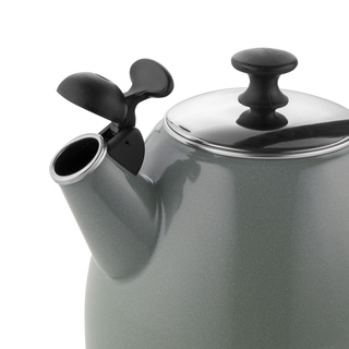 Czajnik emaliowany Florina Aperto zielono-szary 2,2 l