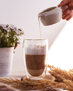 Szklanki termiczne double wall Florina Malachit 2 sztuki 450 ml