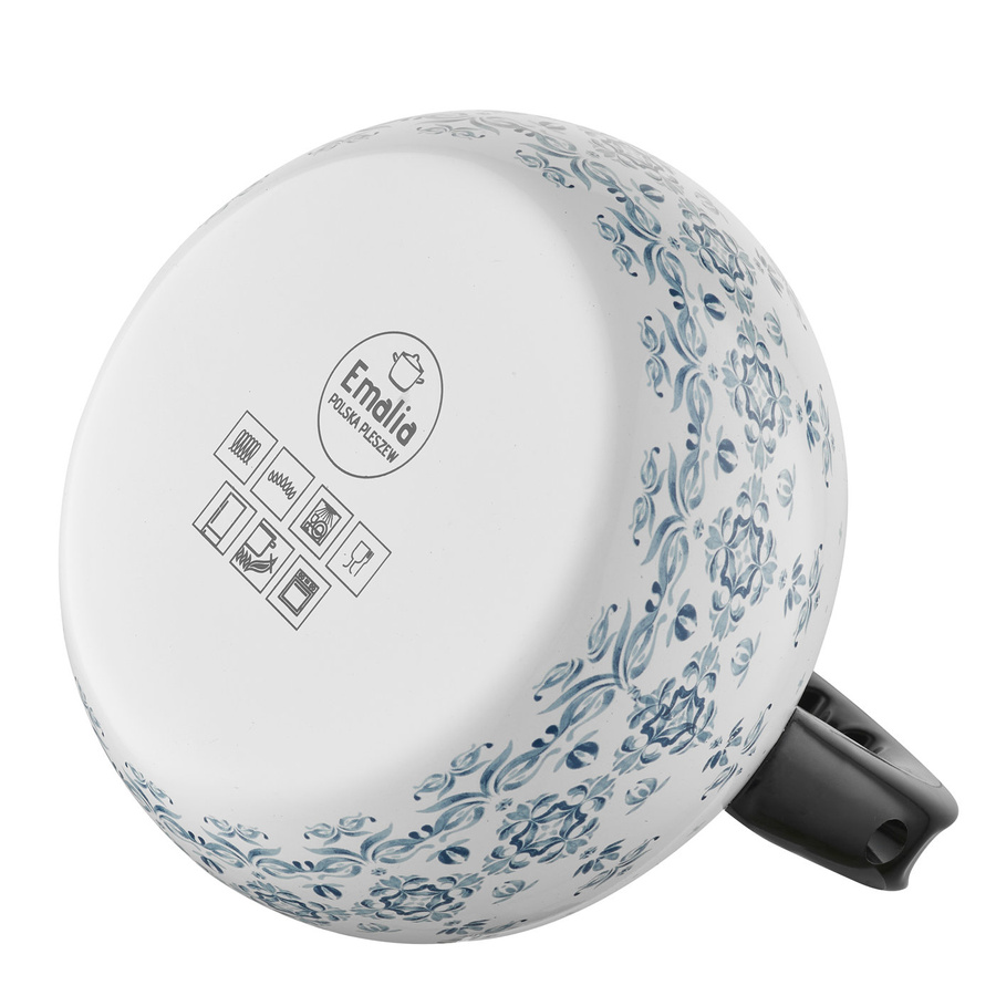Czajnik emaliowany Emalia Polska Pleszew Majolica 2,2 l