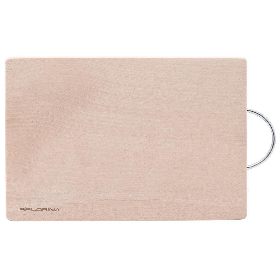 Deska kuchenna Florina z metalowym uchwytem średnia 29 x 20 cm