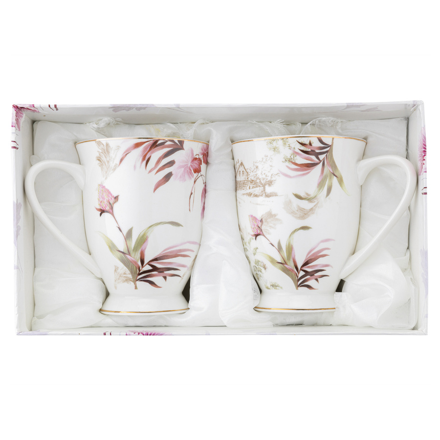 Kubki Florina Idillo New Bone China 2 sztuki 340 ml