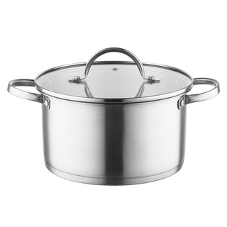 Garnek nierdzewny z pokrywką Florina Fava 20 cm 3,1 l