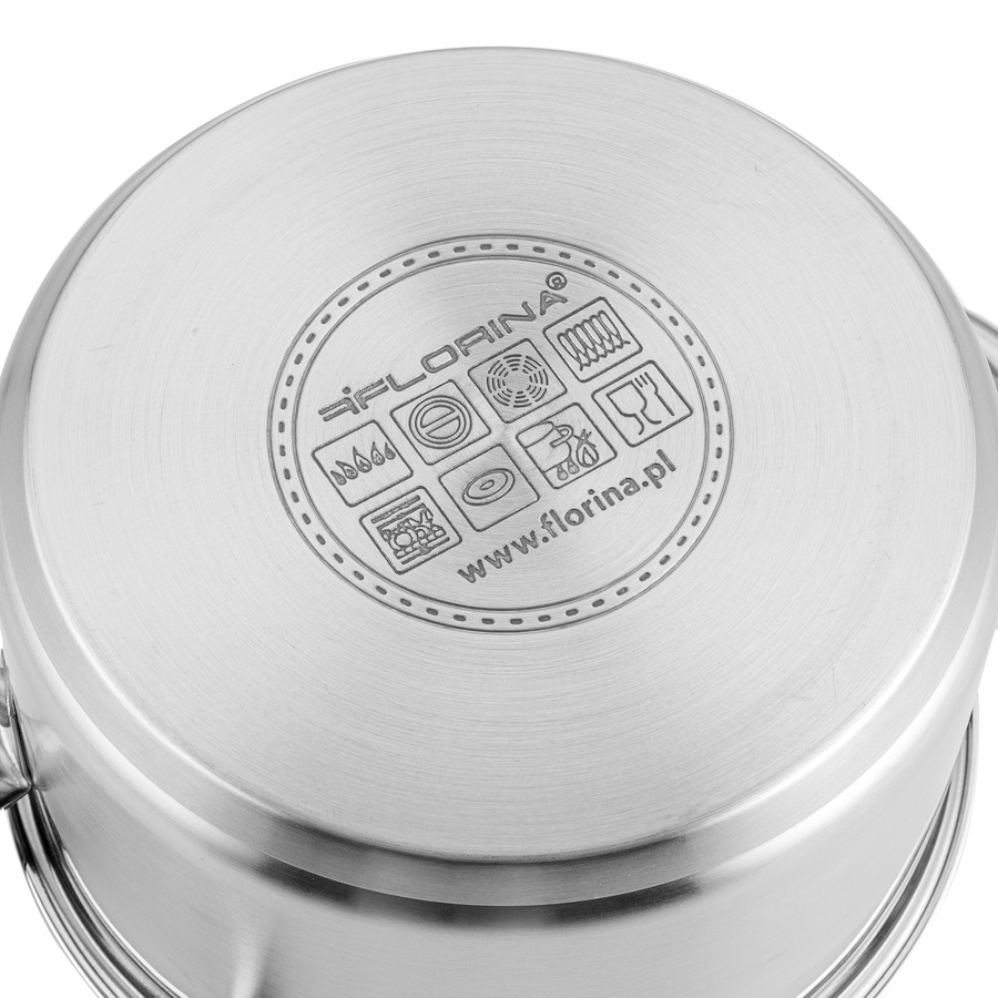 Garnek nierdzewny Florina Falcon 24 cm 6 l