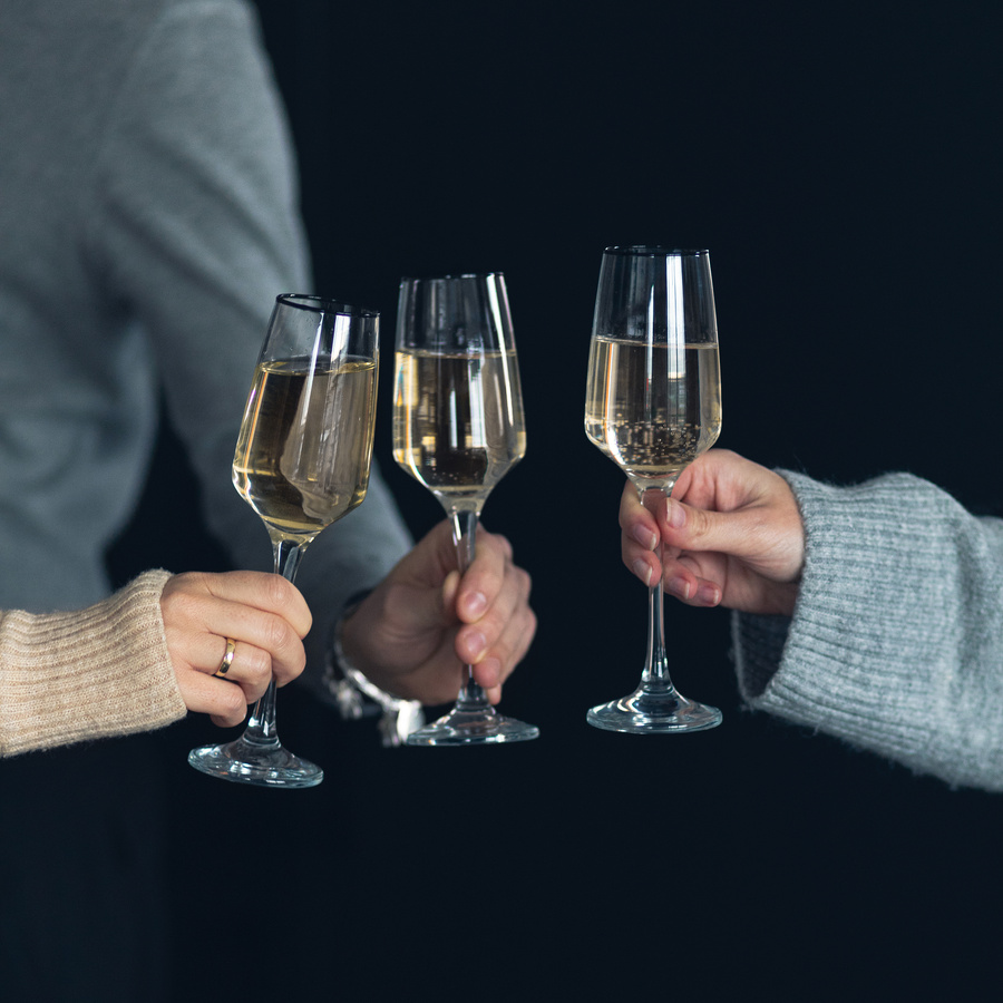 Komplet kieliszków do szampana Florina Sevilla 230 ml 6 sztuk