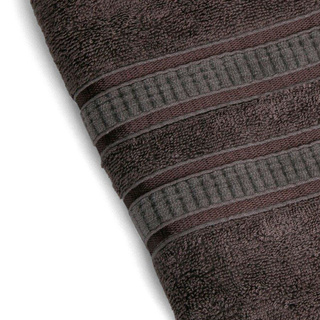 Ręcznik Miss Lucy bambus Luis 50 x 90 cm grafitowy