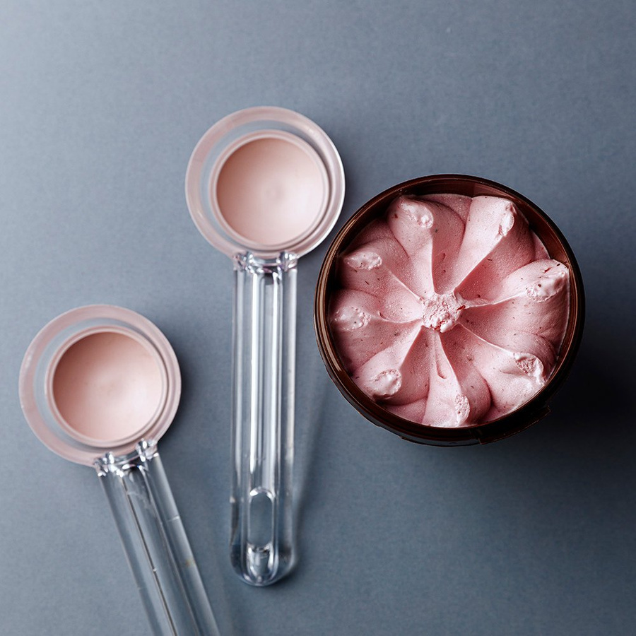 Gałkownica do lodów Praktyczna różowa