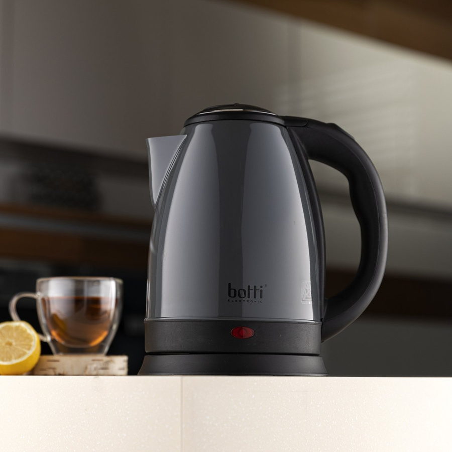 Czajnik elektryczny Victor 1,8 l szary Botti