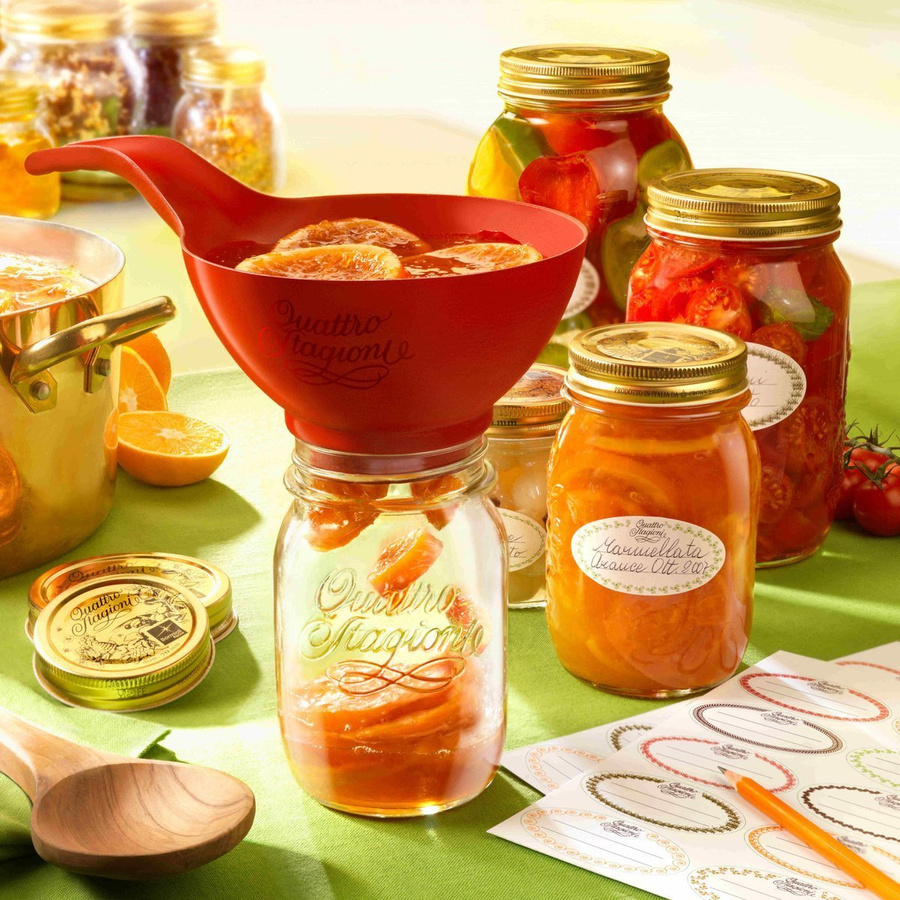 6x Słoik Bormioli Rocco Quattro Stagioni 1,5 l