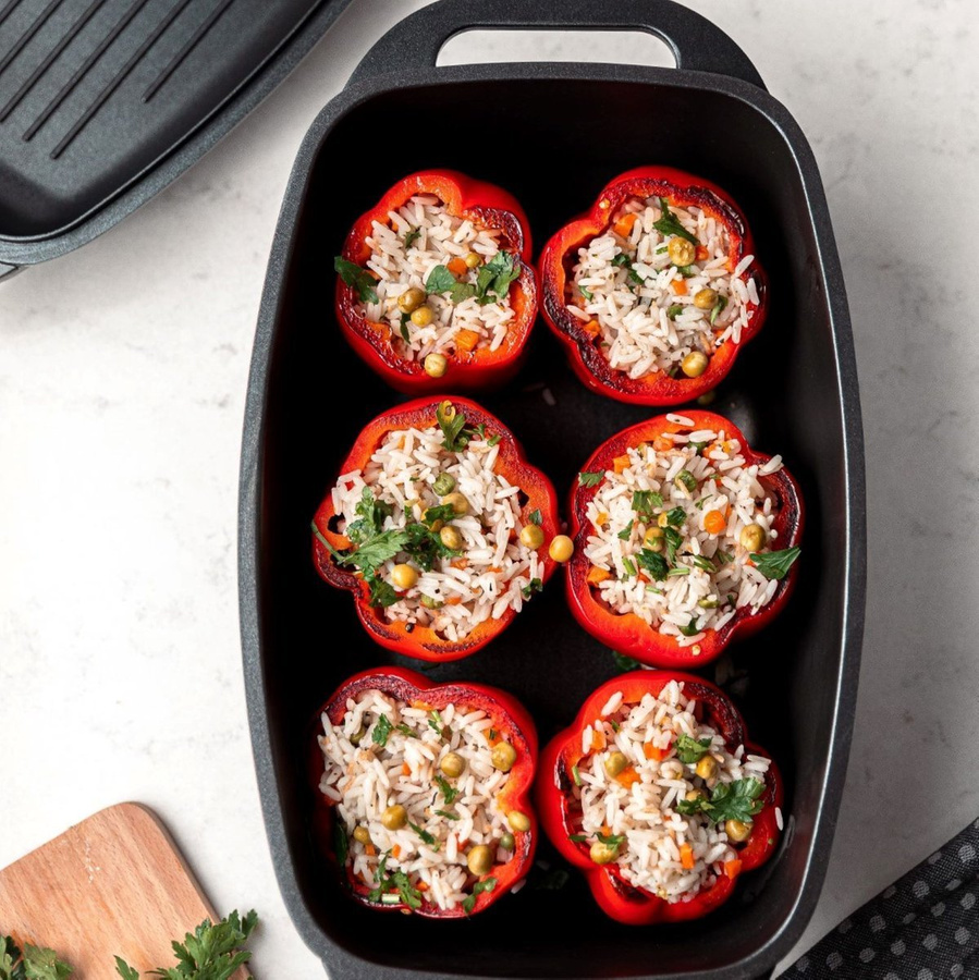 Brytfanna Florina Delico 32 cm 5,2 l - podwójna indukcja