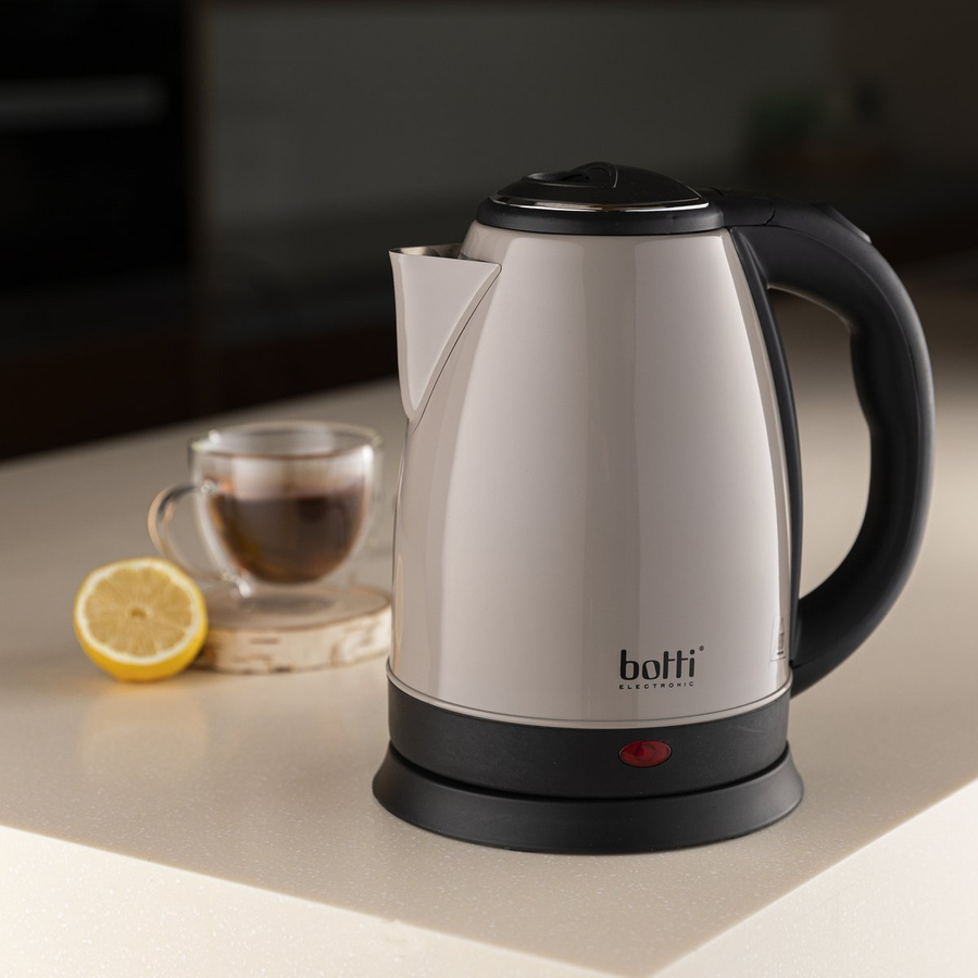 Czajnik elektryczny Victor 1,8 l jasny szary Botti