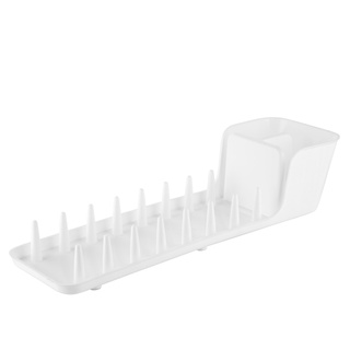 Ociekacz do naczyń Praktyczna Capri biały 44,5 x 10,2 x 13,8 cm