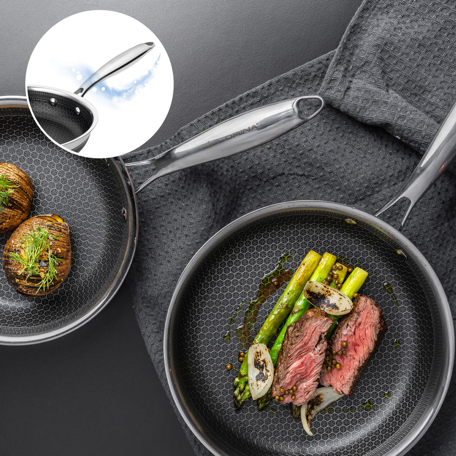 Patelnia nierdzewna Florina Le Gourment 20 cm