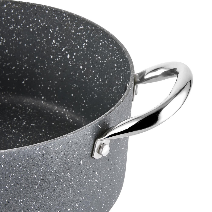 Garnek aluminiowy Florina Onyx 24 cm 4,8 l