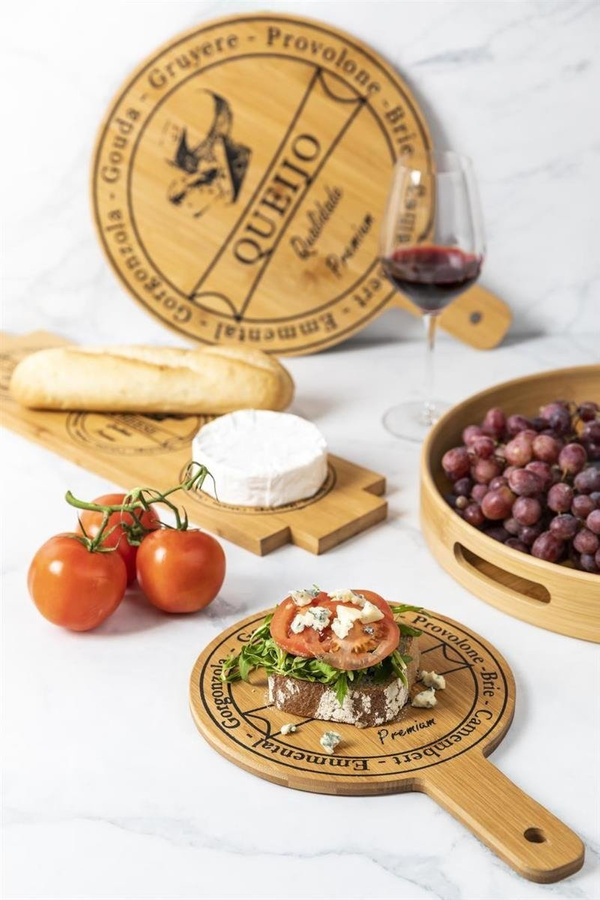 Deska do serów bambusowa Florina Fromage 47 x 13,5 x 1,5 cm