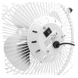 Mini wentylator biurkowy USB Botti Electronic Zeffir biały 15 cm moc 2,5 W