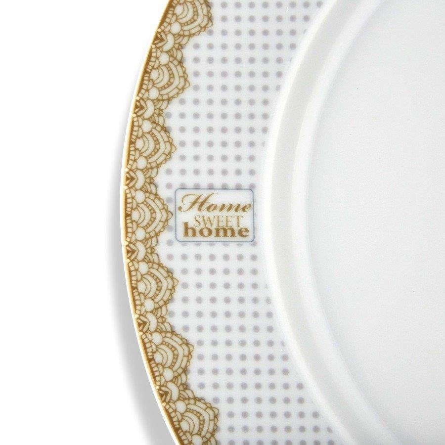 Talerz płytki Florina Kropki 24 cm