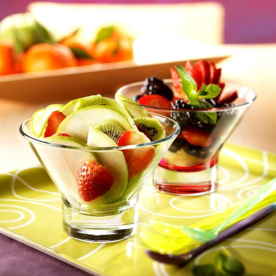 Pucharki do lodów Bormioli Rocco Ypsilon 375 ml 2 sztuki