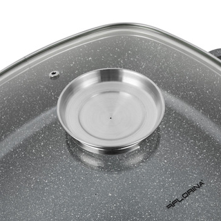 Brytfanna z aromatyzerem Florina Lava by Mateusz Gessler 28x28x7,5 cm 3,5 l