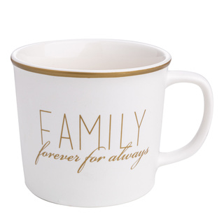 Kubek porcelanowy New Bone China Florina Simple 380 ml