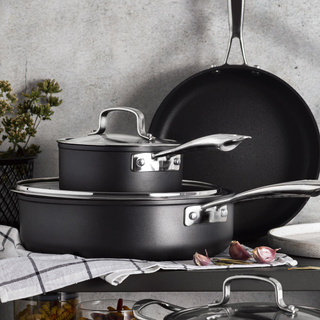 Rondel aluminiowy z pokrywką na indukcję i gaz Florina Stix 1,2 l