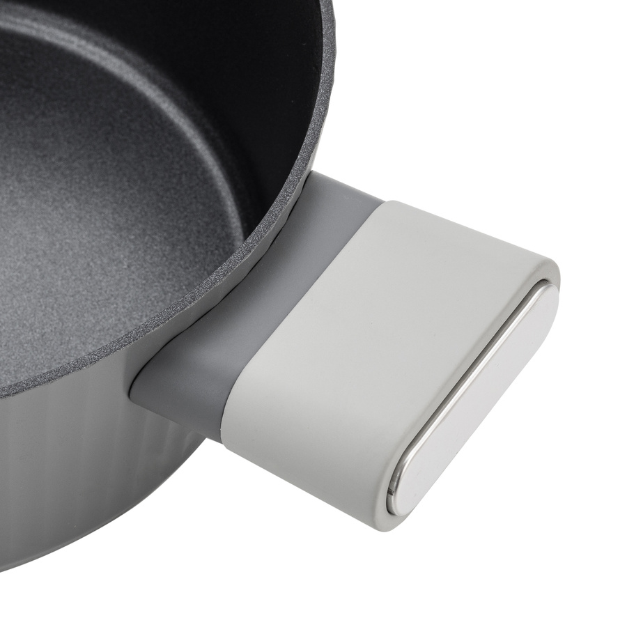 Garnek aluminiowy z pokrywką Florina Serrano 28 cm 6,1 l