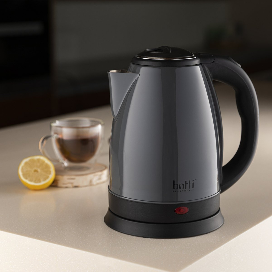 Czajnik elektryczny Victor 1,8 l szary Botti