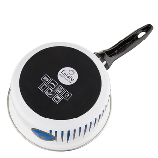 Rondel emaliowany Emalia Polska Pleszew Hamptons 16 cm 1,3 l