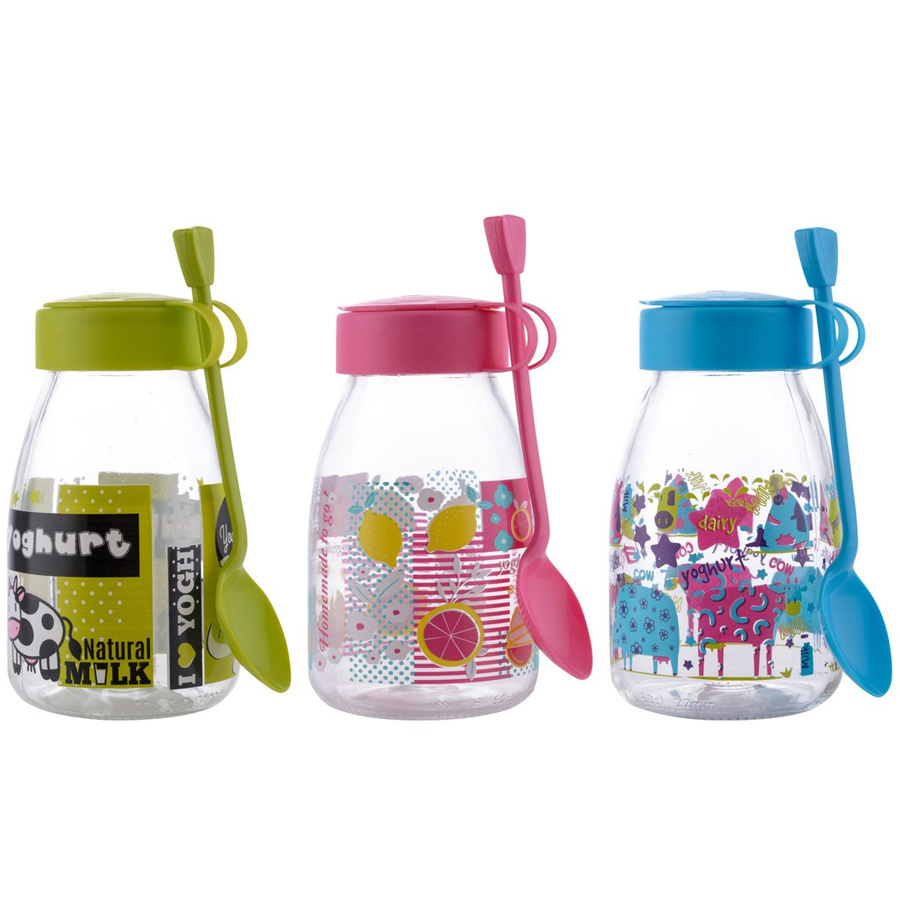 Butelka z łyżeczką Florina Maya 500 ml