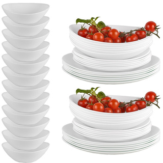 Komplet zestaw serwis obiadowy Prometeo 48el 12 os