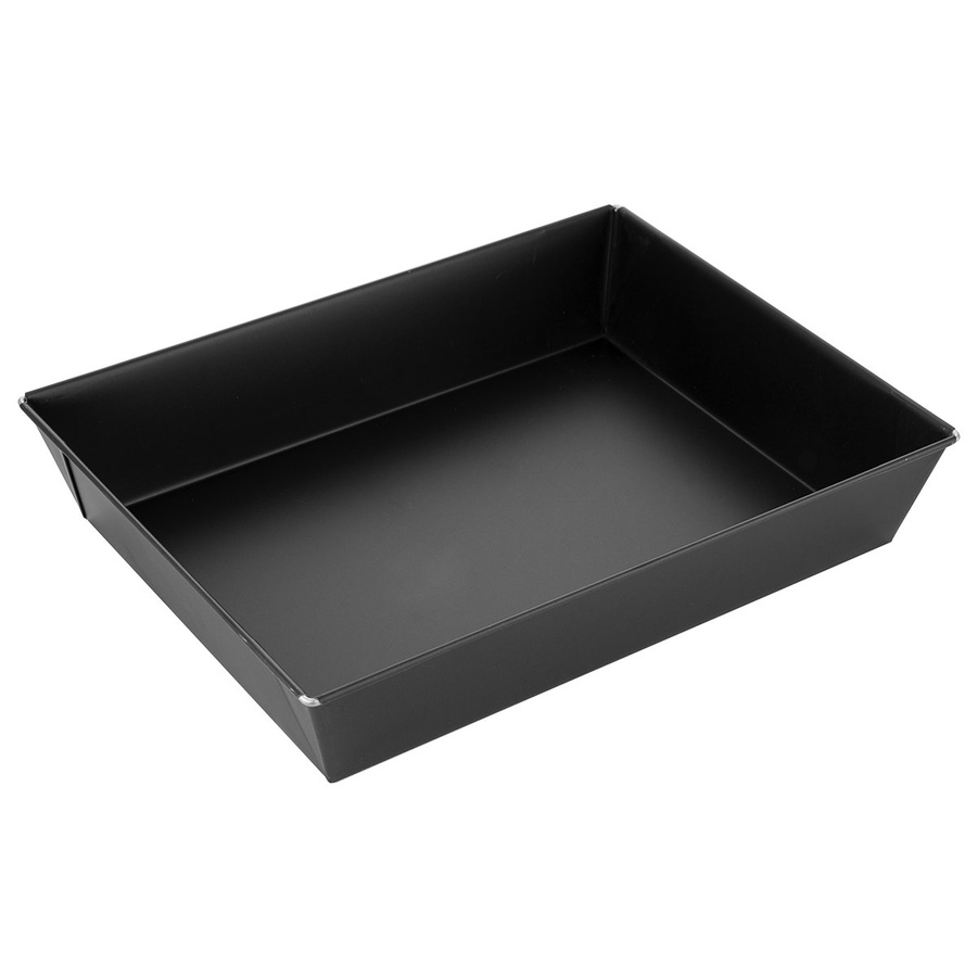 Blacha do pieczenia uniwersalna 30x24x6 cm czarna