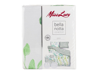 Komplet pościeli Miss Lucy Bella Notta Gaja bawełna satynowa 160x200 cm